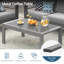 Ensemble de mobilier d'extérieur 5 pièces avec coussins améliorés-1444505082