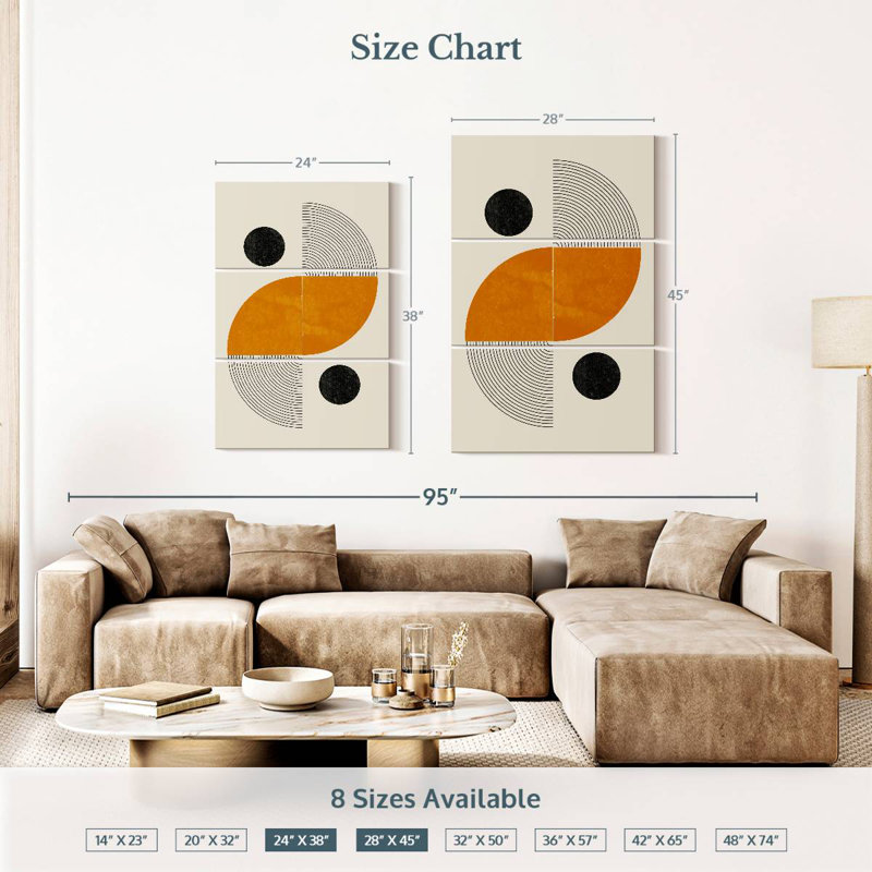 Avery Geometric Shapes, 38" H x 24" W