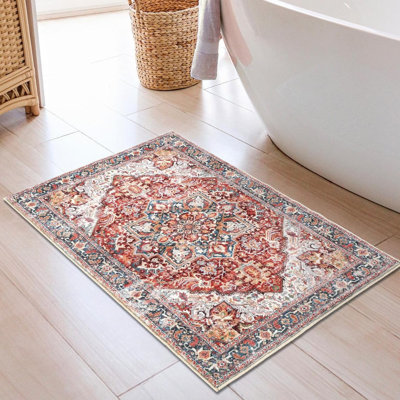 Floral 60cm X 90cm Area Rug
