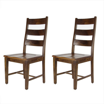 Marshae 18'' H Solid Wood Side Chair