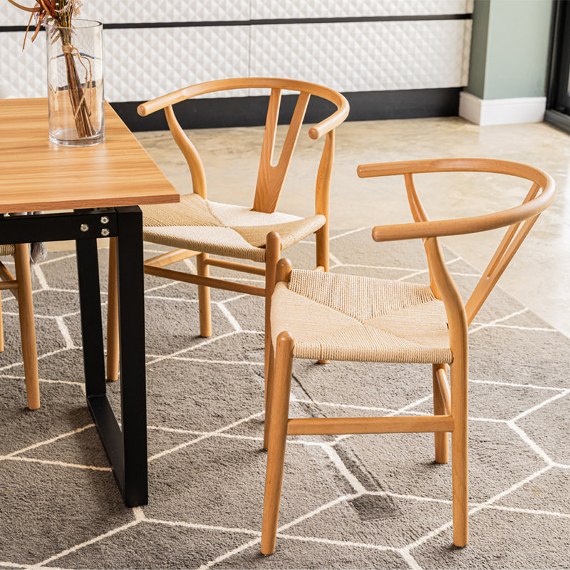 Elora 44cm H Wishbone Armchair