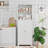 66.9" Tall Bathroom Storage Cabinet with Glass Doors-1512410066