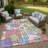 Machine Washable Indoor/Outdoor Chantille ACN2503 Geometric Rug-1281335535-1281335533