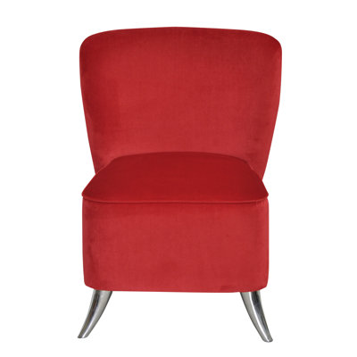 Pepi Velvet Slipper Chair