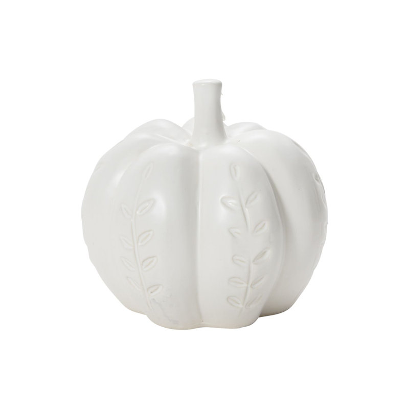 Citrouille Garner, H 3,25 po x l 4,25 po x P 4,25 po