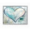 « graffiti texture white blue white » par kami lerner-« uncadred », reproduction d’art sur toile