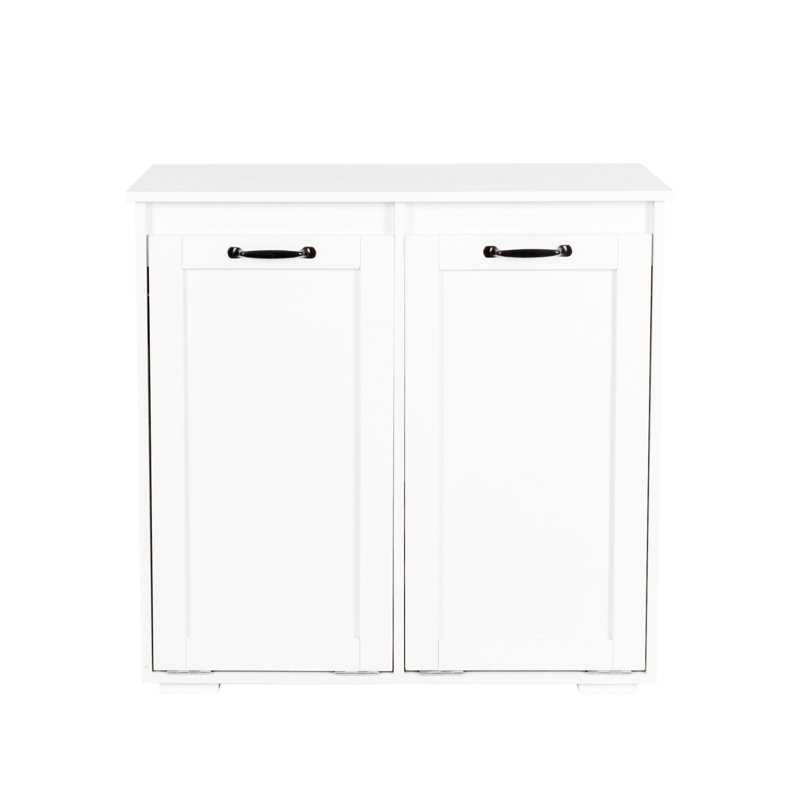 Laundry Cabinet ,With 2 Removable Liner Bags