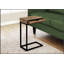 Table d'appoint en forme de C avec tiroir de rangement, conception moderne pour des espaces compacts et pratiques