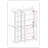 100% Solid Wood 48.5" Pantry China Cabinet with Clear Glass Doors, 2-Drawers and Adjustable Shelves-1706259562