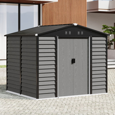 8x7FT Outdoor Garden Storage Shed