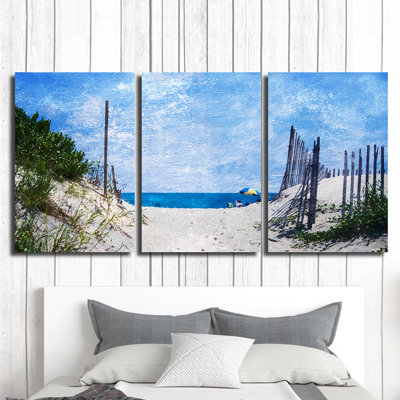 «Beach Days», ensemble de 3 impressions sur acrylique