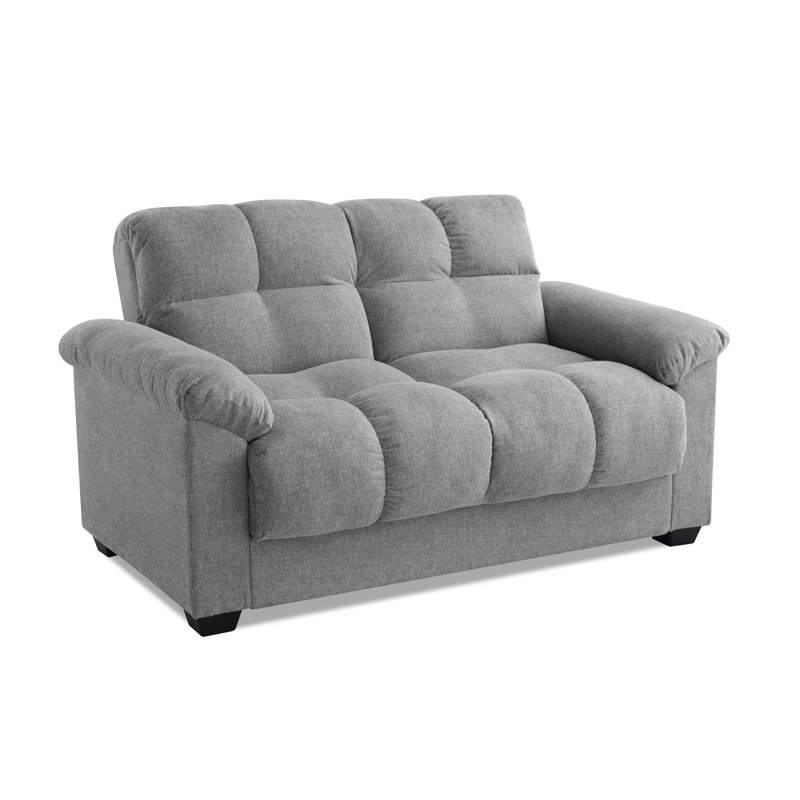 Andreau 2 Seater Chenille Sofa, Grey