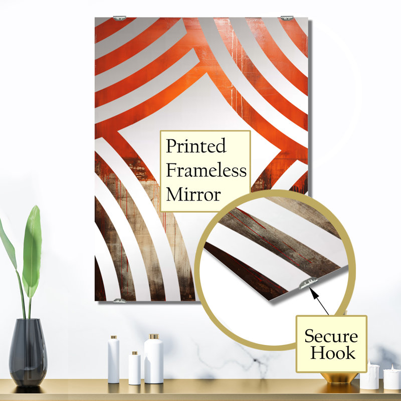 Cozzi - Grand miroir mural, 32 po x 24 po
