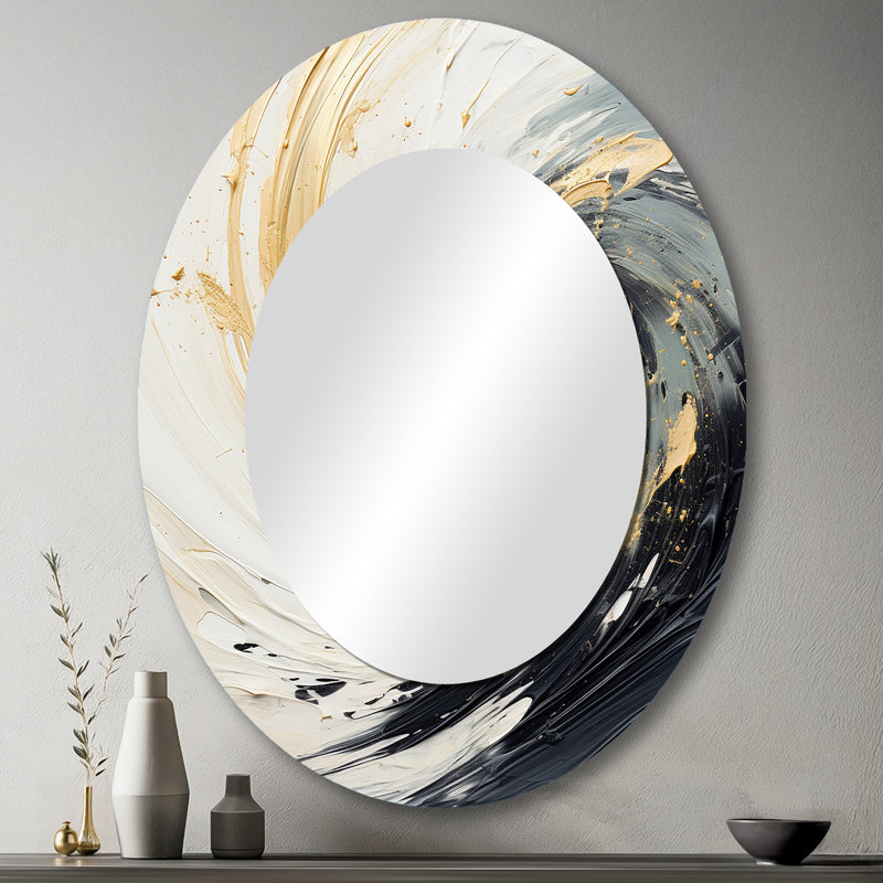 Miroir mural Radiant Revolve, 43 po x 33 po