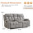 Manual Reclining Loveseat With Center Storage Console & Cup Holders-1883613132