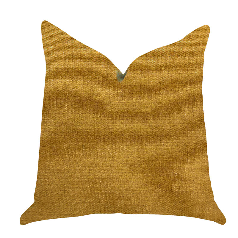 Oreiller de luxe Wild Curmeric, 26 po x 26 po, Oreiller européen