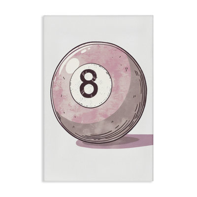 Pastel Eight Ball Canvas, design by LSR Design Studio