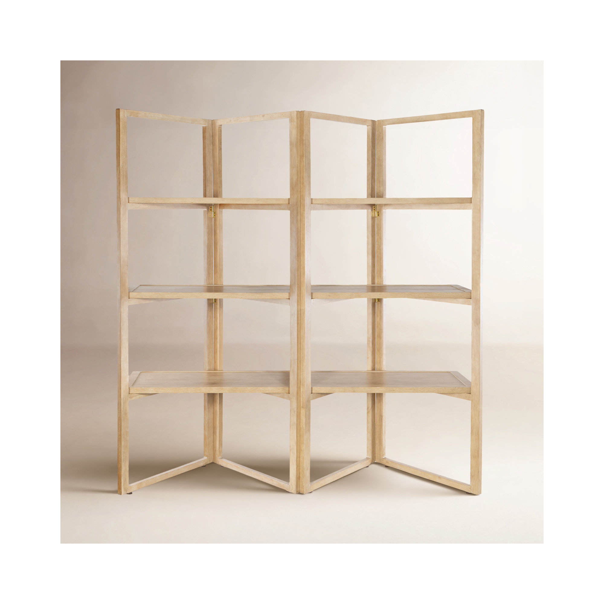 Retreat Wide Geometric Bookcase