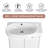 23'' Single Bathroom Vanity with Ceramic Top-1354431150