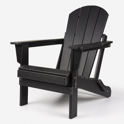 Folding High-Density Poly Adirondack Chair