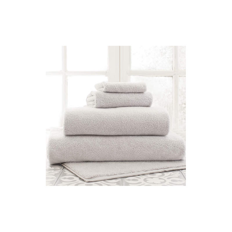 Signature Washcloth, Dove Gray
