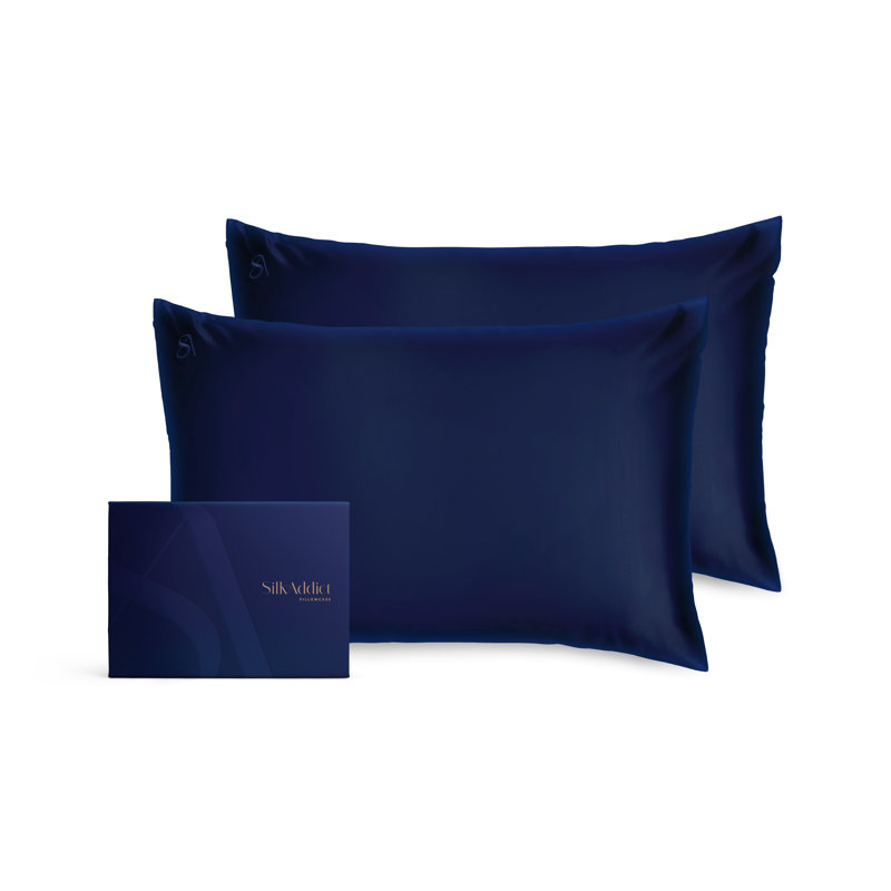 Pillow Case, Navy Blue