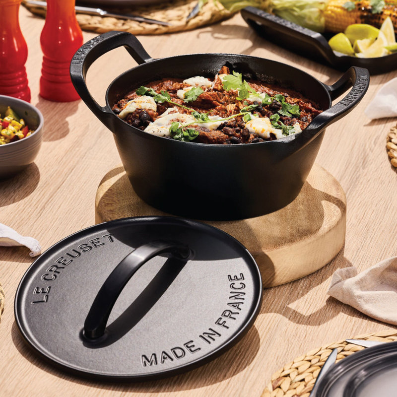 Le Creuset Alpine Outdoor Collection Enameled Cast Iron Round Dutch Oven, 4.25Qt.