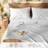 Natural Linen Cotton Bed Sheets Set，Deep Pocket- 4 Pcs-93647381-93647378