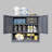 wall-mounted storage cabinet