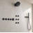 Complete Shower System with Rough in-Valve