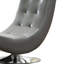 Chaise longue pivotante touffetée de 23,75 po Compas