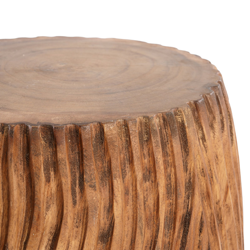 Chenice Solid Wood Accent Stool