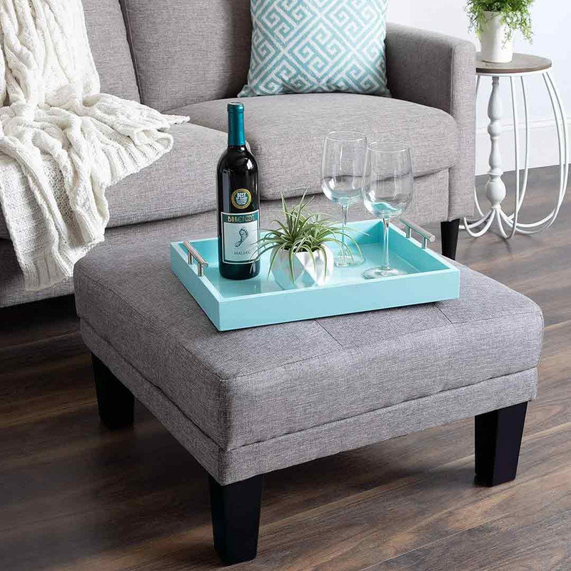 Norvan Tray, Light Teal