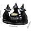 Décoration de bougie de sorcière en résine pour Halloween