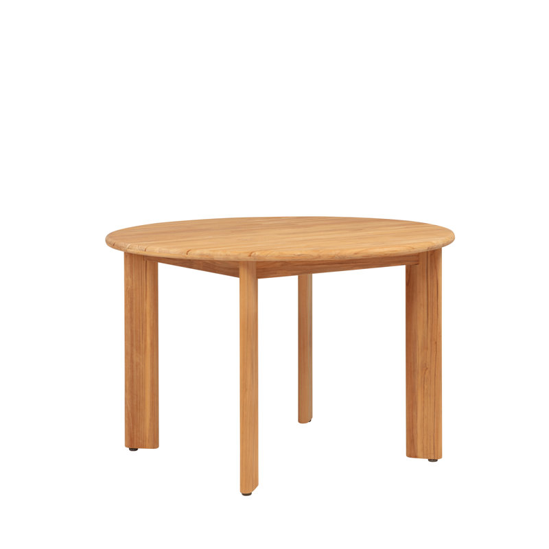 Leo Round Table Teak Wood