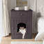 Enceinte en bois pour litière pour chat avec tiroir-1735376527
