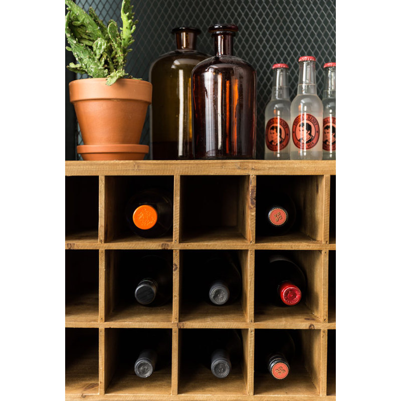 Vino Solid Wood Bar Cabinet