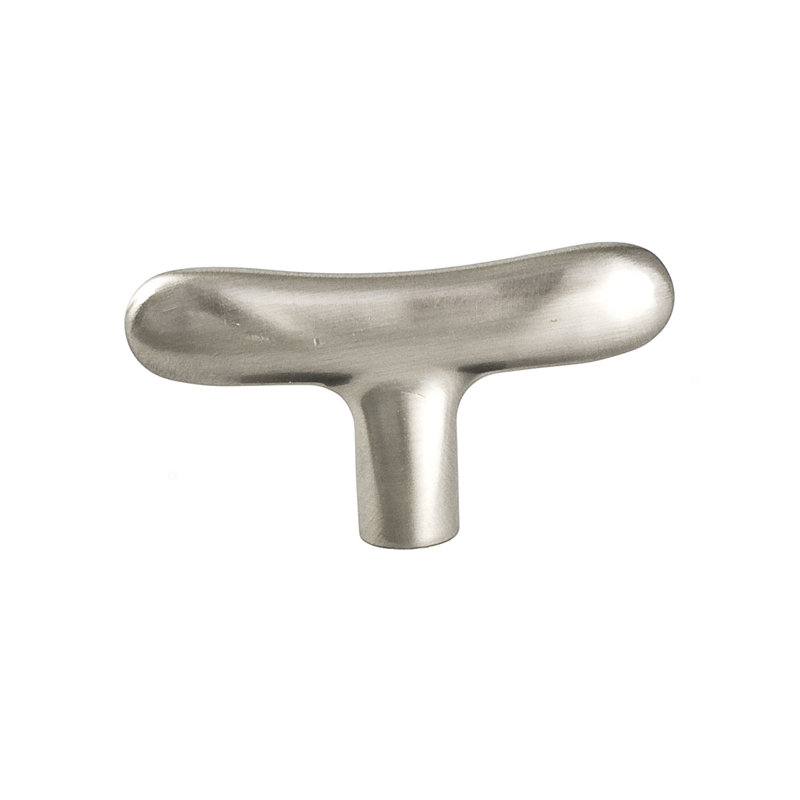 Polar 2 1/4" Length Bar Knob, Satin Nickel
