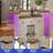 Afschin 55.1'' Home Bar Cabinet With LED Light