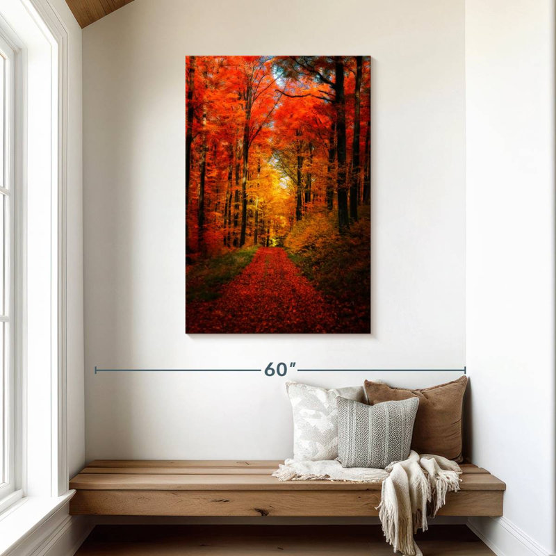 Forêt rouge Harnek Heiligoberg, H 45 po x l 30 po