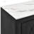 Modern Upholstered Nightstand With Faux Marble Top And Two Storage Drawers, Perfect For Stylish Bedrooms-2066725321