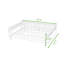 Grand lit plateforme en bois avec rails-1481764607