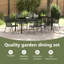6 - Person Patio Dining Set with Rectangular Table