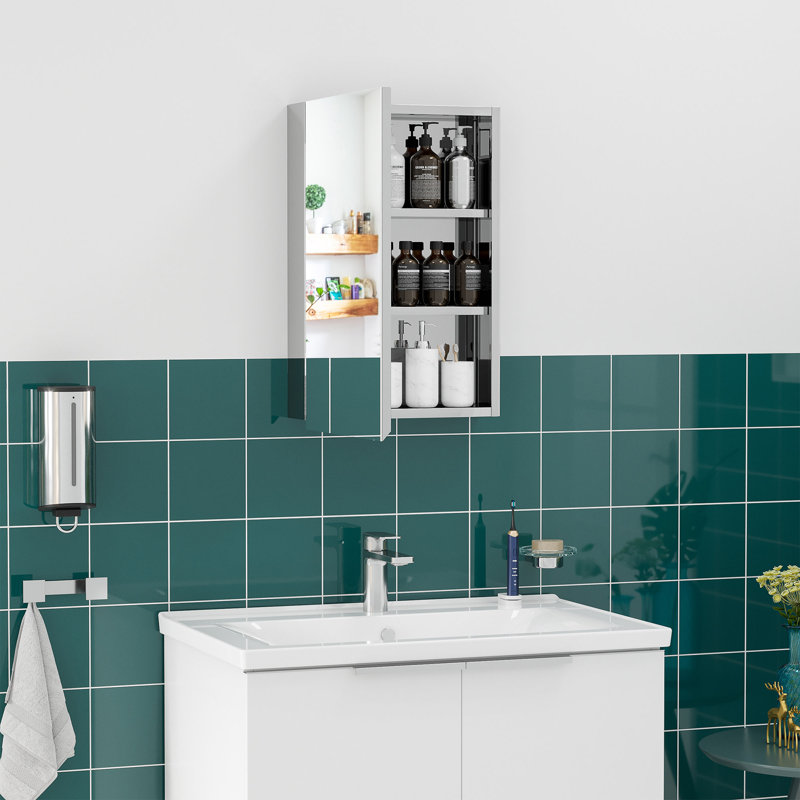 Armoire à pharmacie murale avec miroir