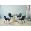 Killion 100 Cm Pedestal Engineered Marble Dining Table-658923439-658923438-591234345