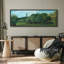 «Verdant Golf Course Lush Landscape Antique Retro Fine Art», reproduction d'art encadrée décorative-95016746-111376743