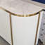 Avtandil 120cm W 3 - Drawer Chest of Drawers