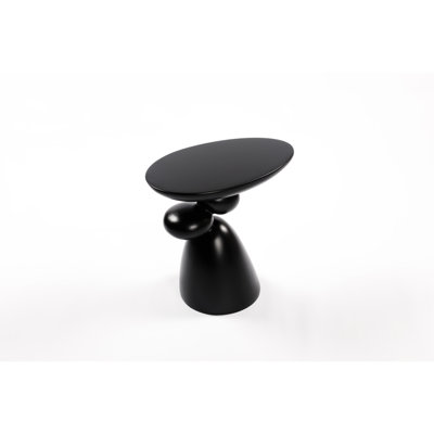 Table de bout moderne minimaliste, table de bout Lucky Stone. Matériau en fibre de verre, résistant à la chaleur et à l'eau. Idéal pour les espaces de vie en fibre de verre. Manger à l'extérieur, portable