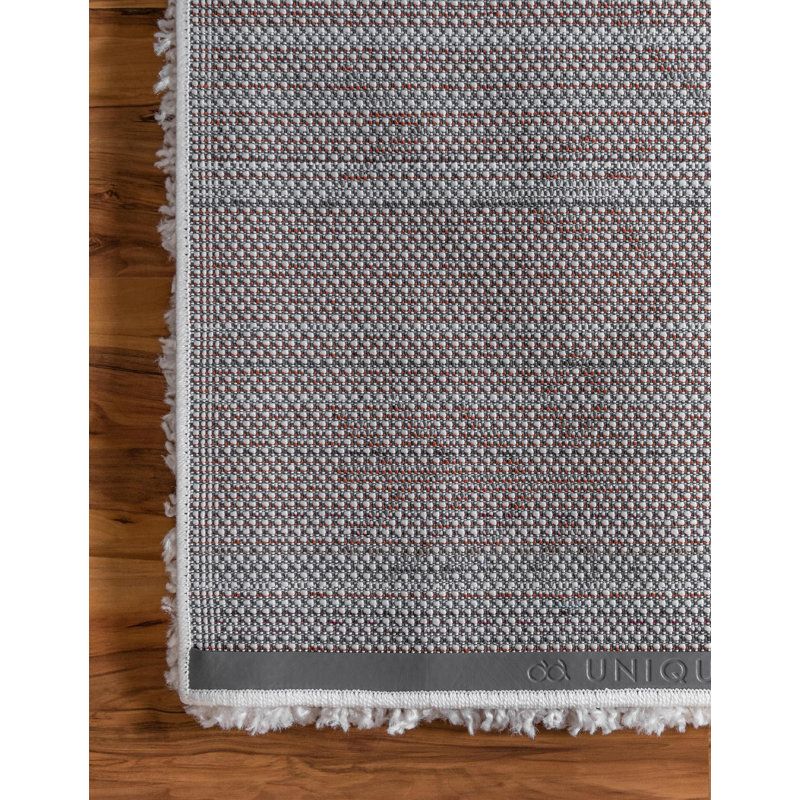 Paquette Geometric Shag Area Rug, Rectangle 152 x 244cm