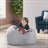 Versatile Bean Bag for Ultimate Relaxation and Home Comfort-379944227